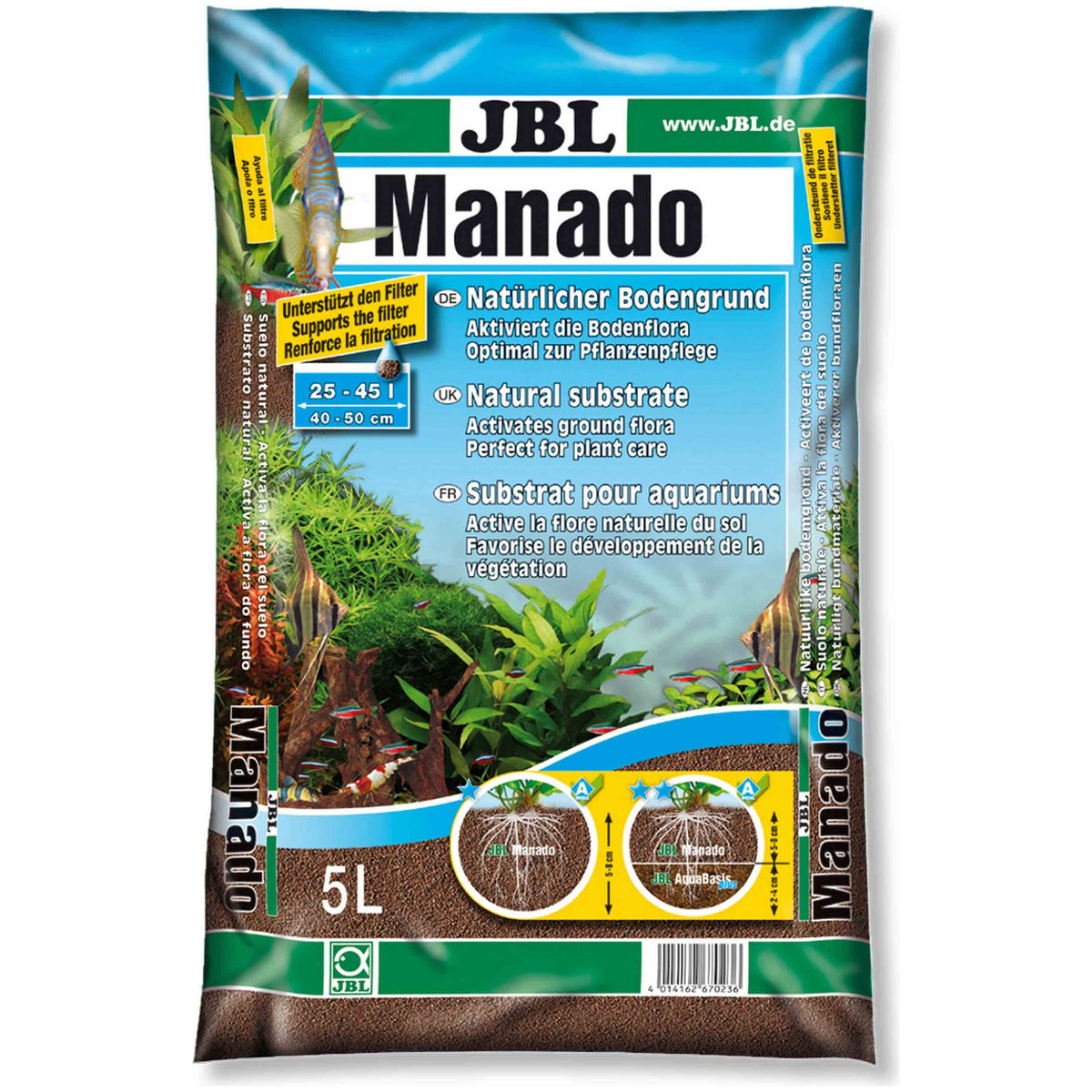 JBL Manado Natural Substrate