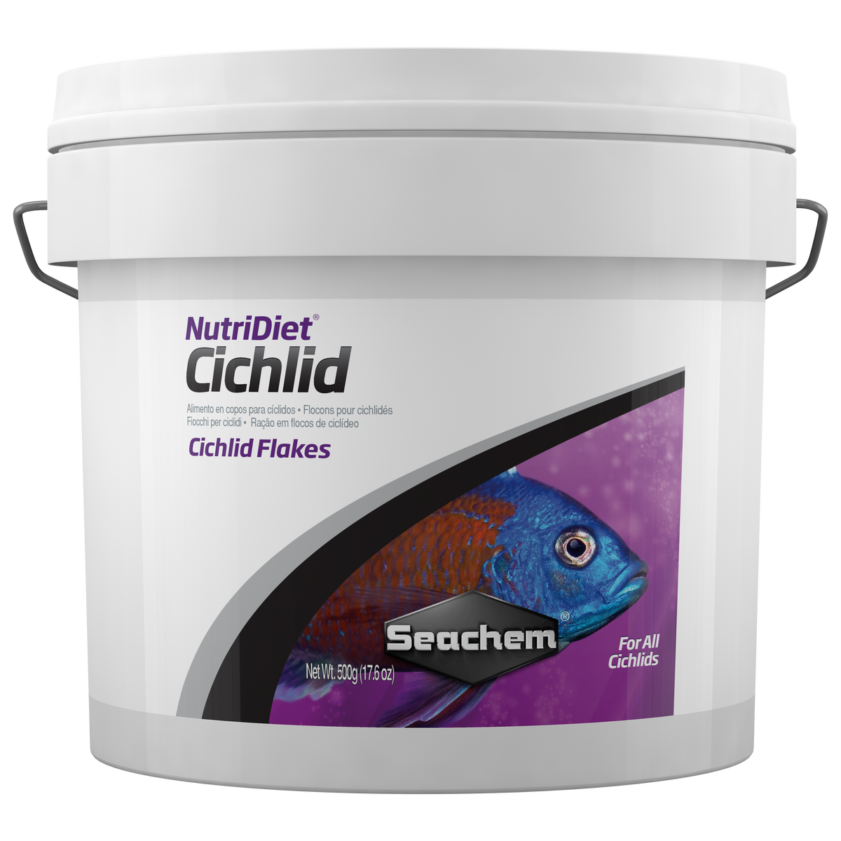 Seachem NutriDiet Cichlid Flakes Probiotic Formula