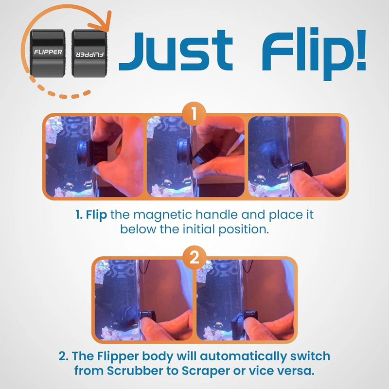 Flipper Pico 2in1 Scraper Black
