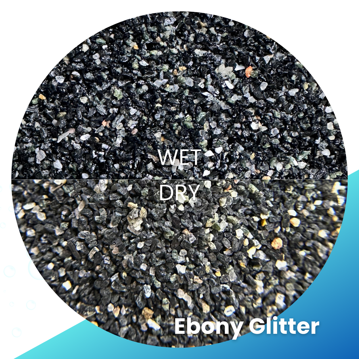 PureAquarium Natural Sand – Ebony Glitter
