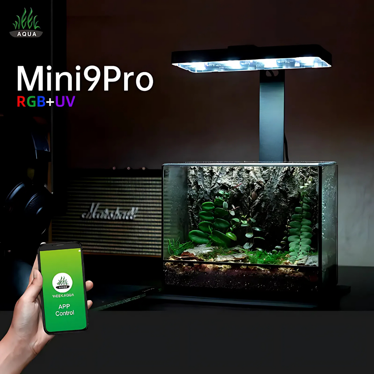 Week Aqua Mini9Pro RGB-UV LED v2.0