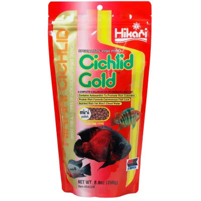 Hikari Cichlid Gold Mini 57gm Mini Pellet Floating