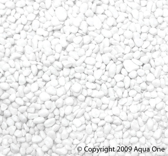 Aqua One Gravel - White (7mm)