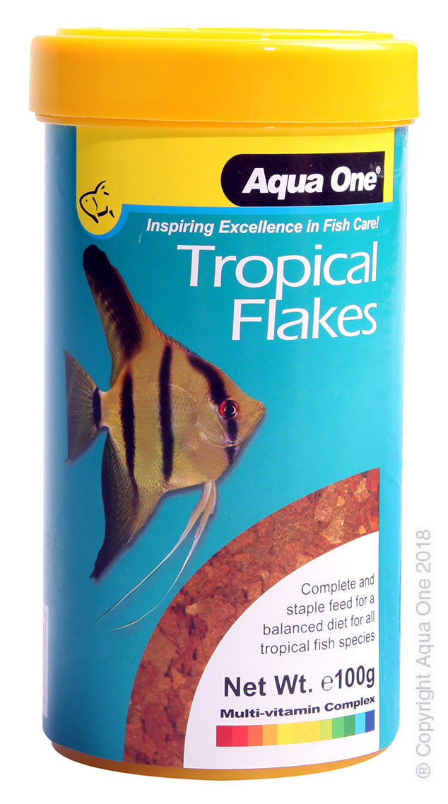 Aqua One Tropical Flakes 100g