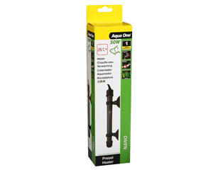 Aqua One Glass Nano Betta Preset 26c Heater