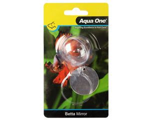 Aqua One Betta Mirror with Float – Acrylic 17cm