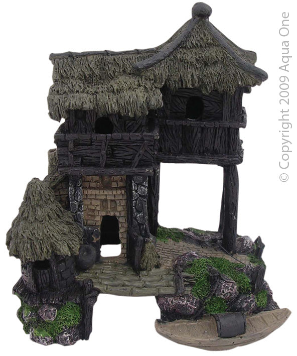 Aqua One Ornament - Thatched Hut
