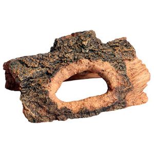 Half Log Ornament 14x10x7cmh