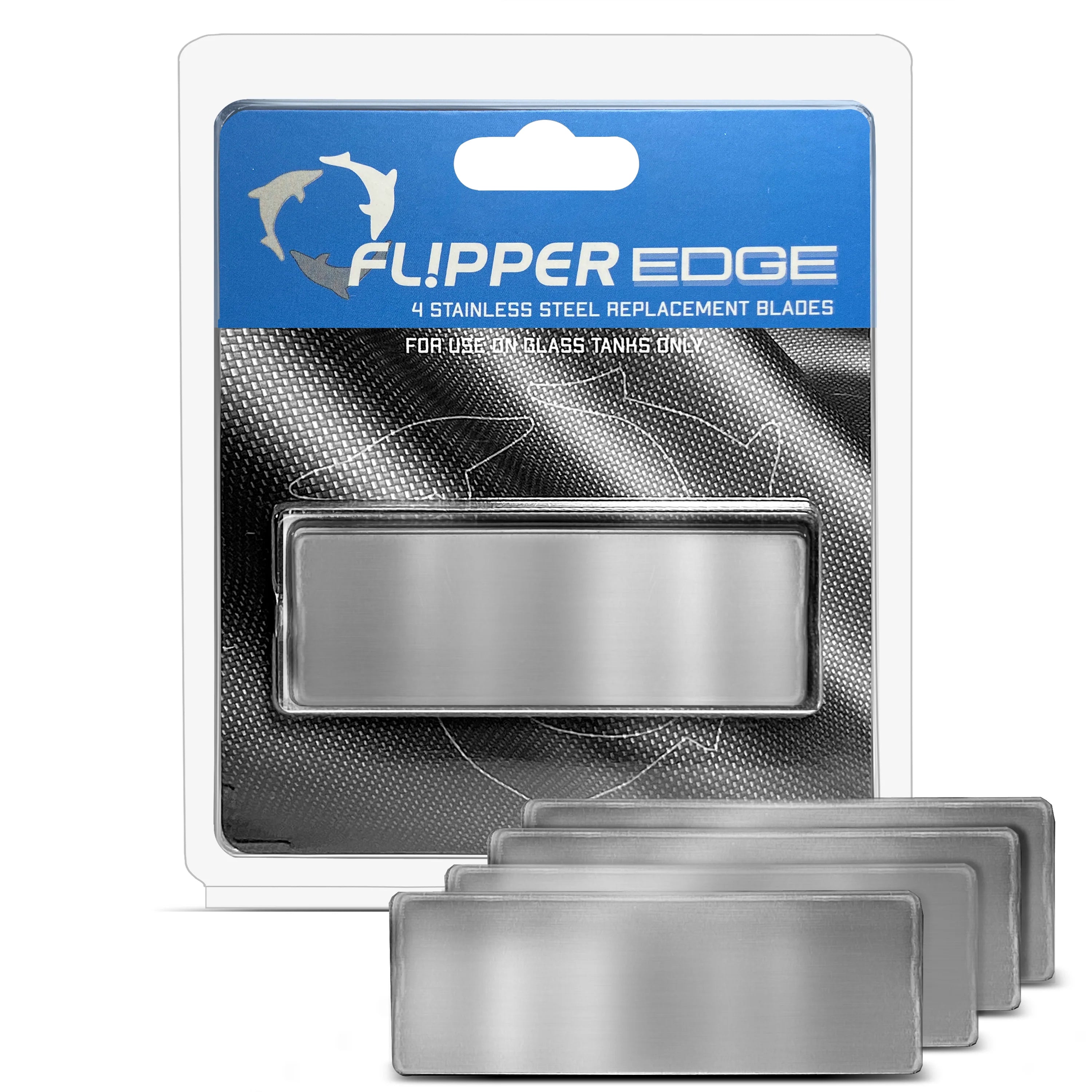 Flipper Edge S/S Blades – 4pk
