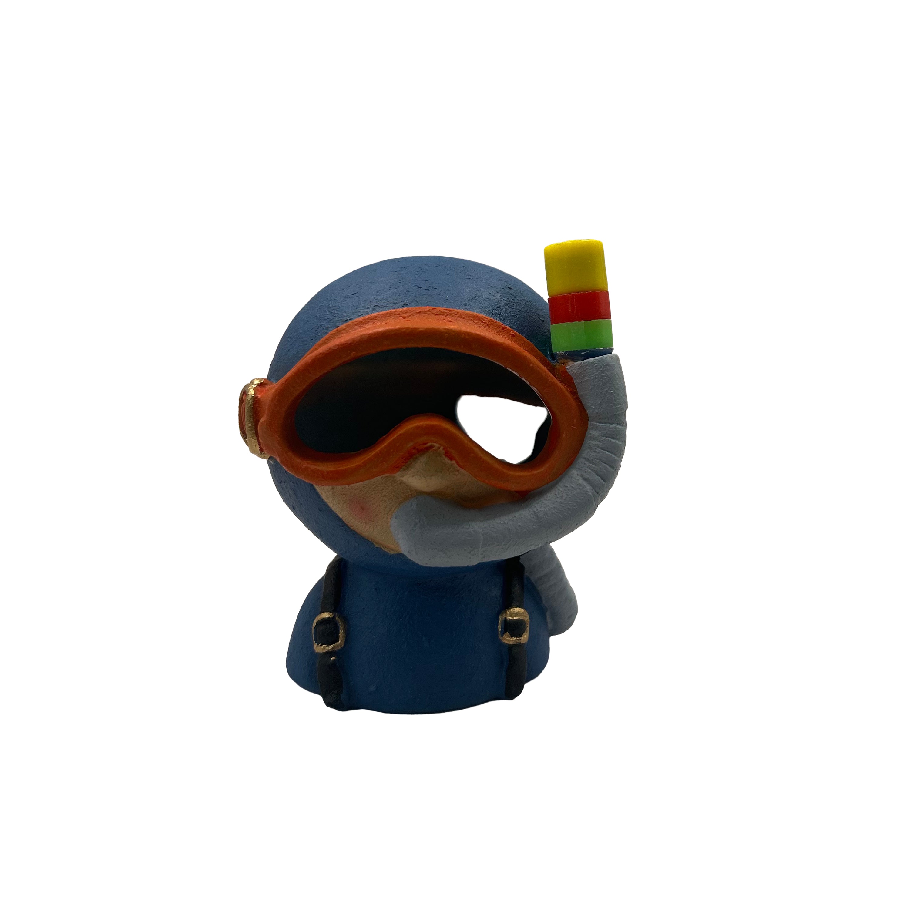 Diver Head Ornament 10x9x11cm