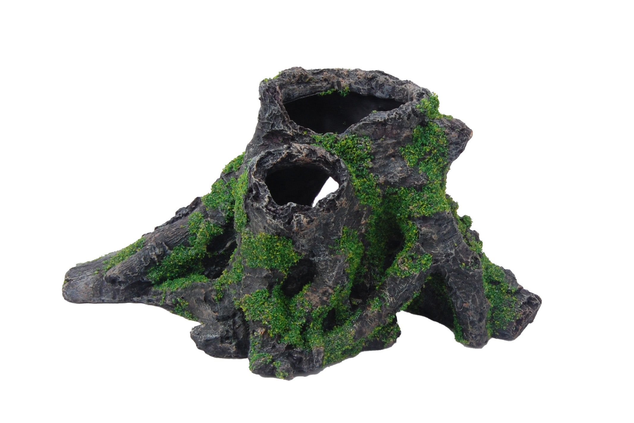 Tree Stump With Moss Large