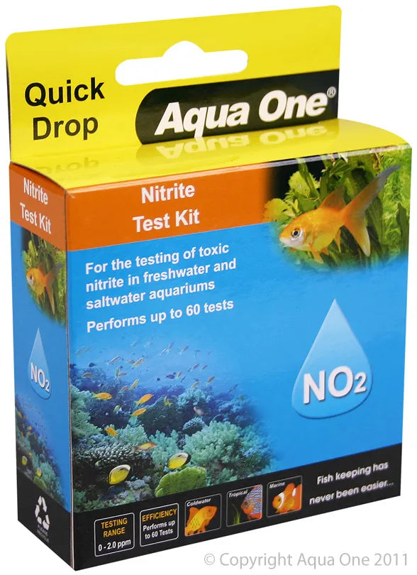 Aqua One QuickDrop Test Kit - Nitrite NO2