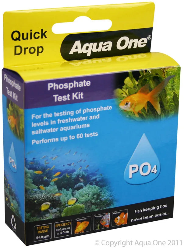 Aqua One QuickDrop Test Kit - Phosphate PO4