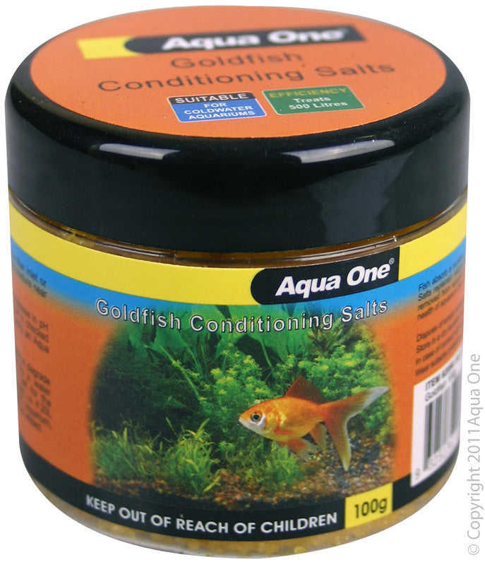 Aqua One Conditioning Salt Goldfish 100g