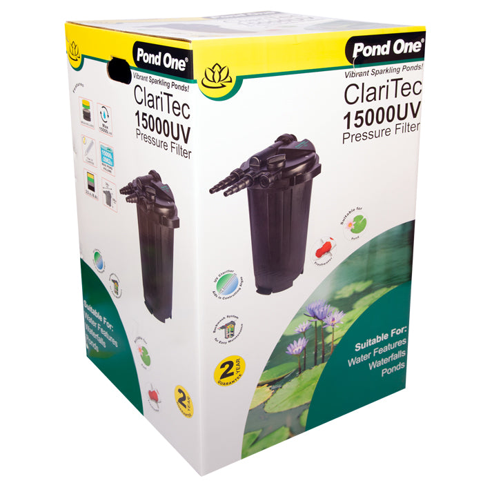 Pond One ClariTec UV-C Pressurised Filter