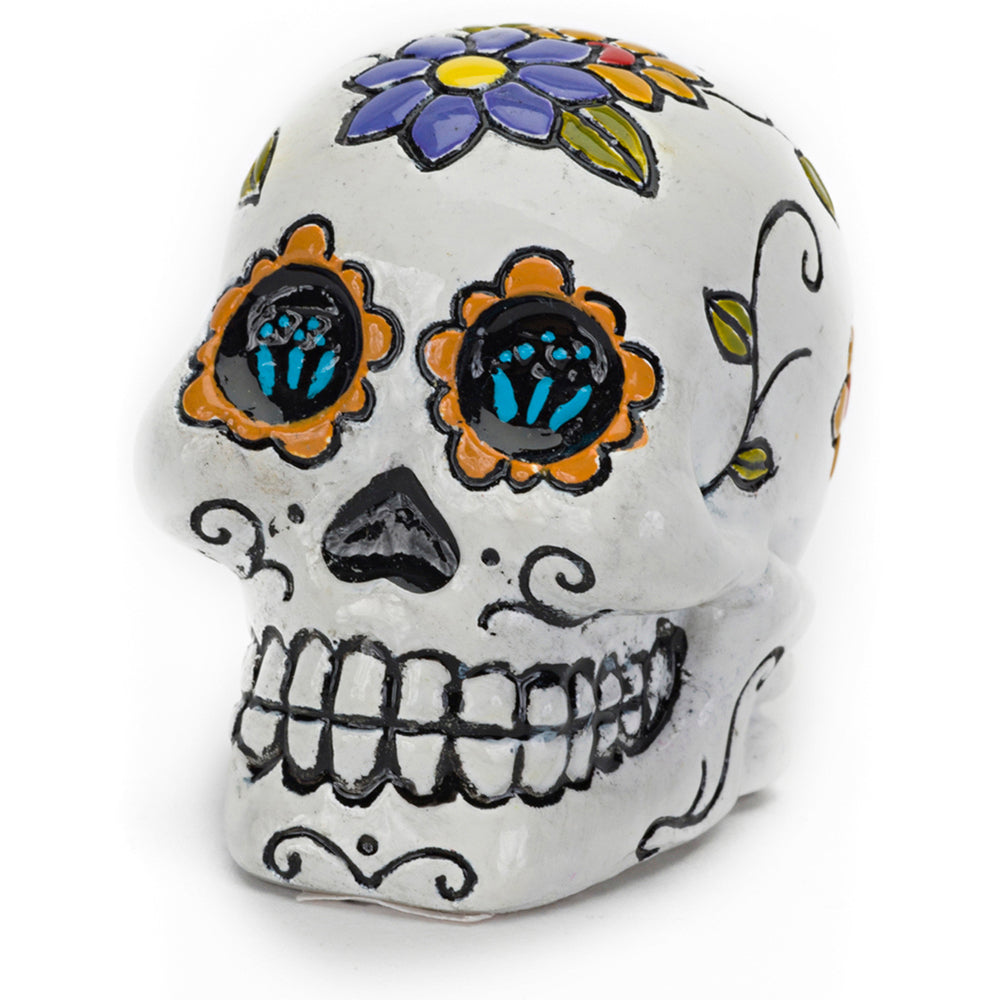 Decorative White Sugar Skull Mini