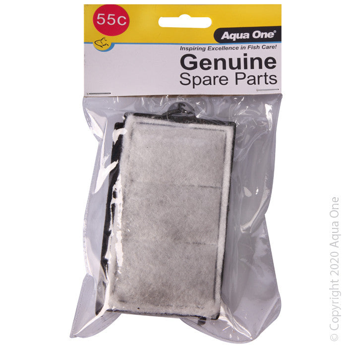 Aqua One Cartridge Carbon - H280 ClearView/AquaBac 60 (2pk)
