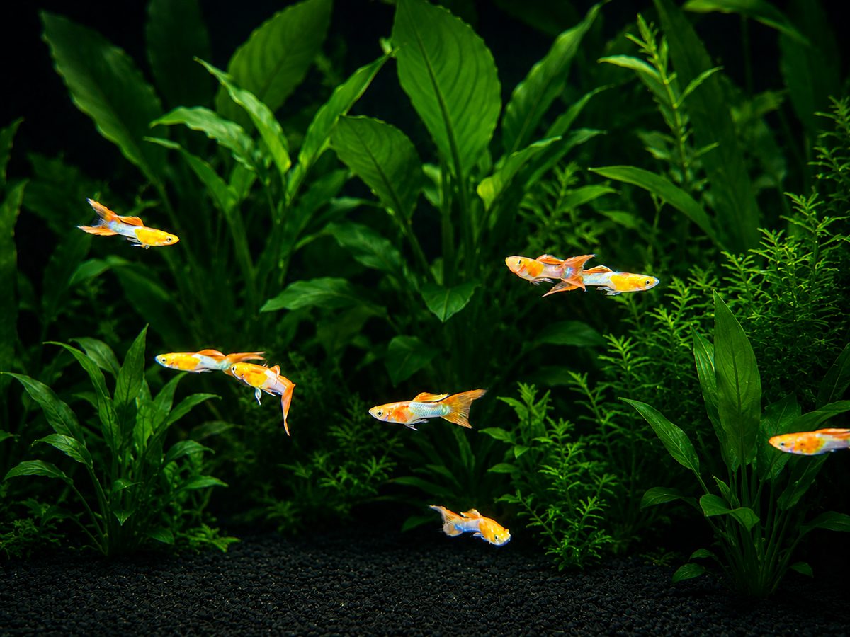 Assorted Lyretail Guppy