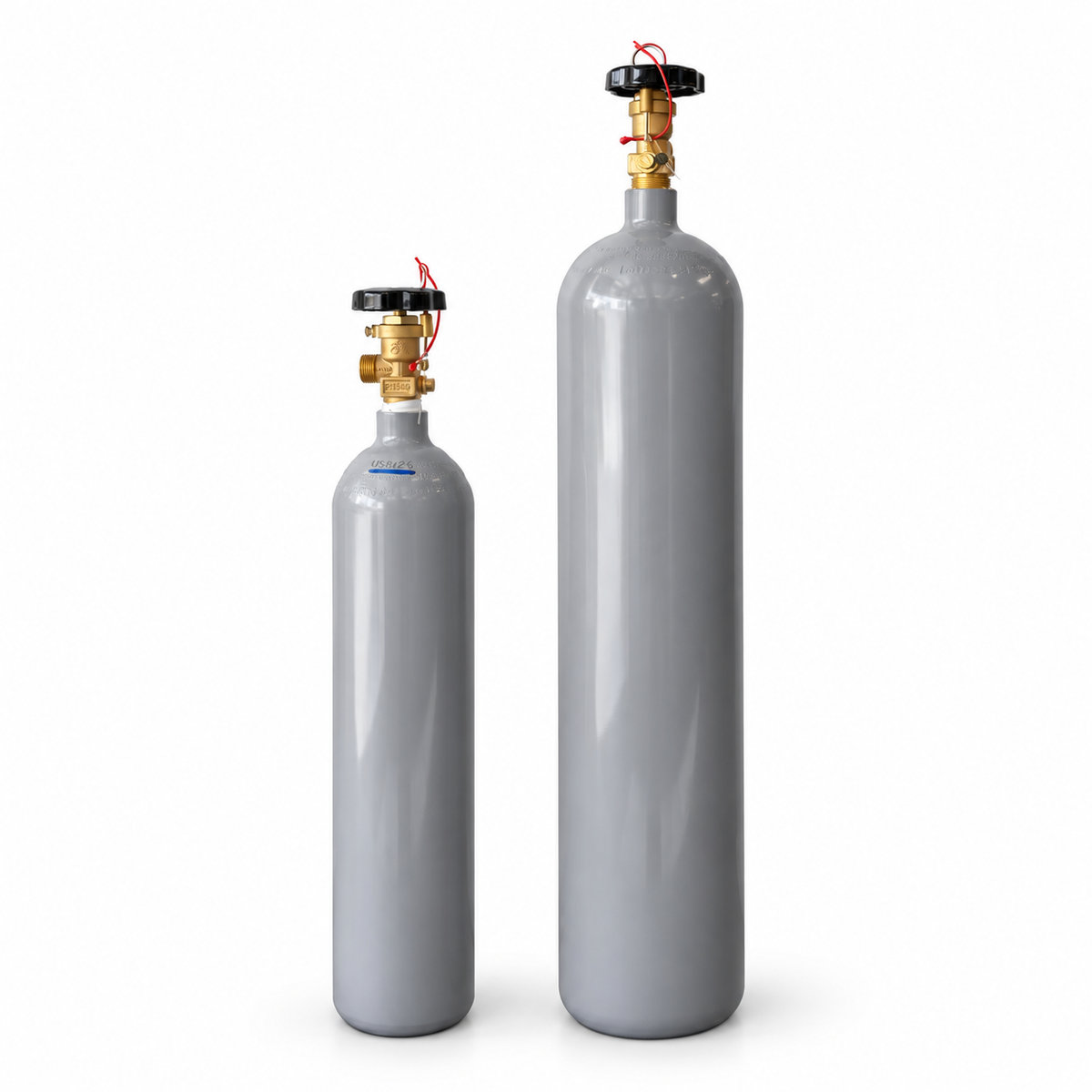 CO₂ Valved Cylinder for Aquariums