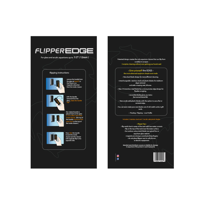 Flipper Edge Magnetic Cleaner