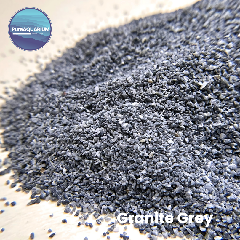 PureAquarium Sand – Granite Grey