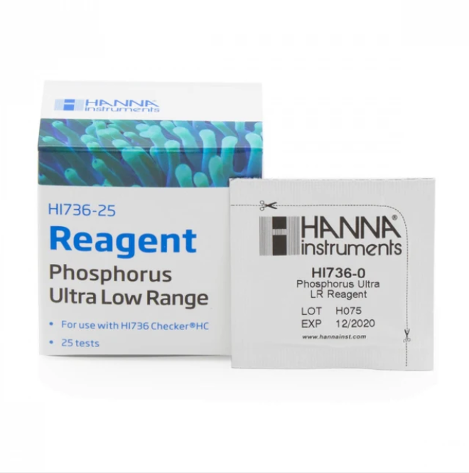 Hanna Marine Phosphorus Ultra Low Range Checker Reagents – HI736-25