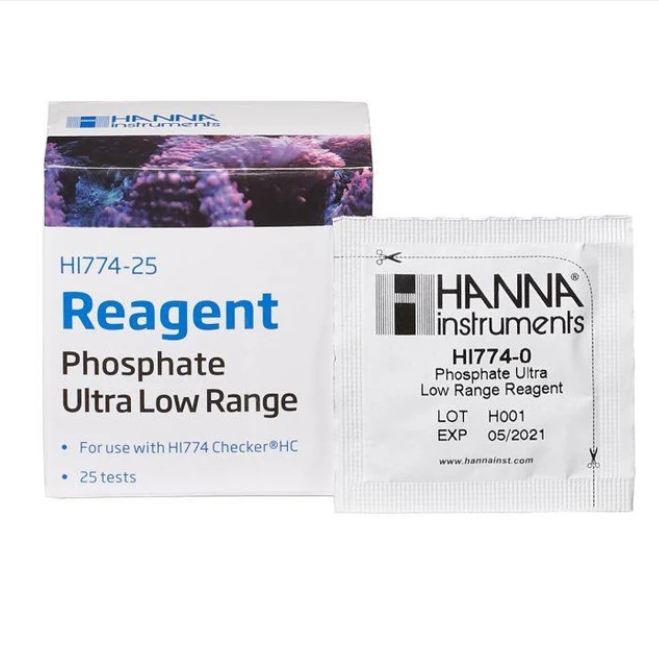 Hanna Marine Ultra Low Range Phosphate Reagents HC - HI774-25