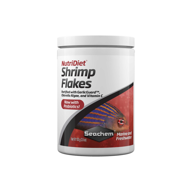 Seachem NutriDiet Shrimp Flakes Probiotic Formula