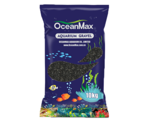 OceanMax Gravel 10kg Black 4-6mm