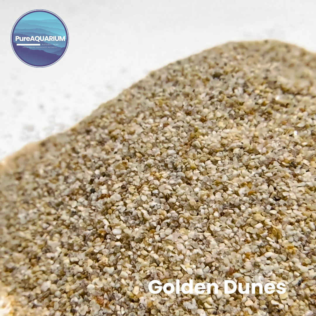 PureAquarium Sand – Golden Dunes
