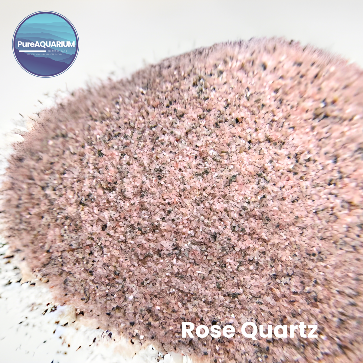 PureAquarium Natural Sand – Rose Quartz