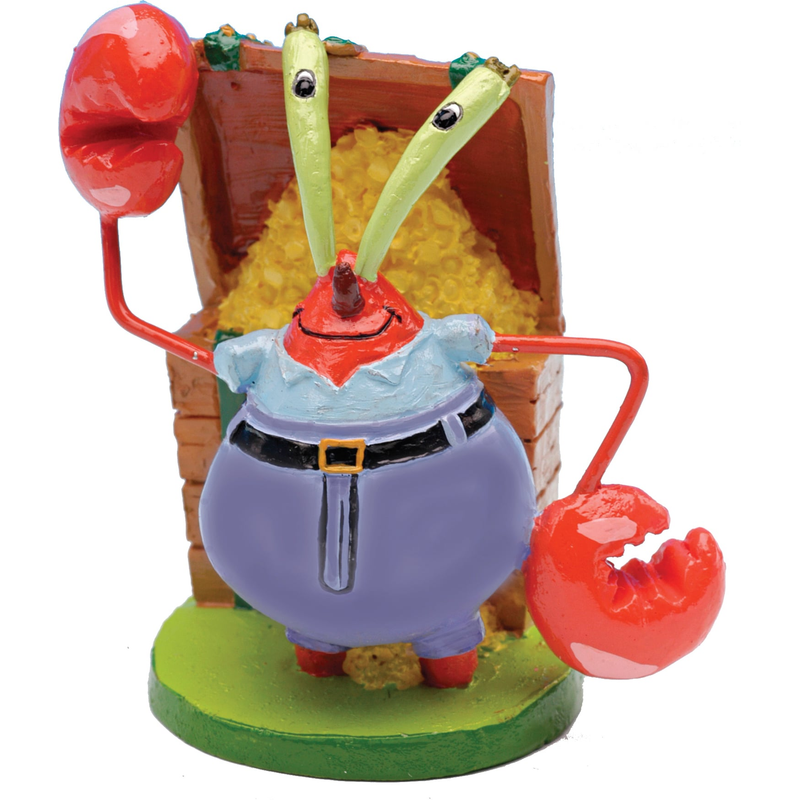 Mini Mr. Krabs Aquarium Ornament
