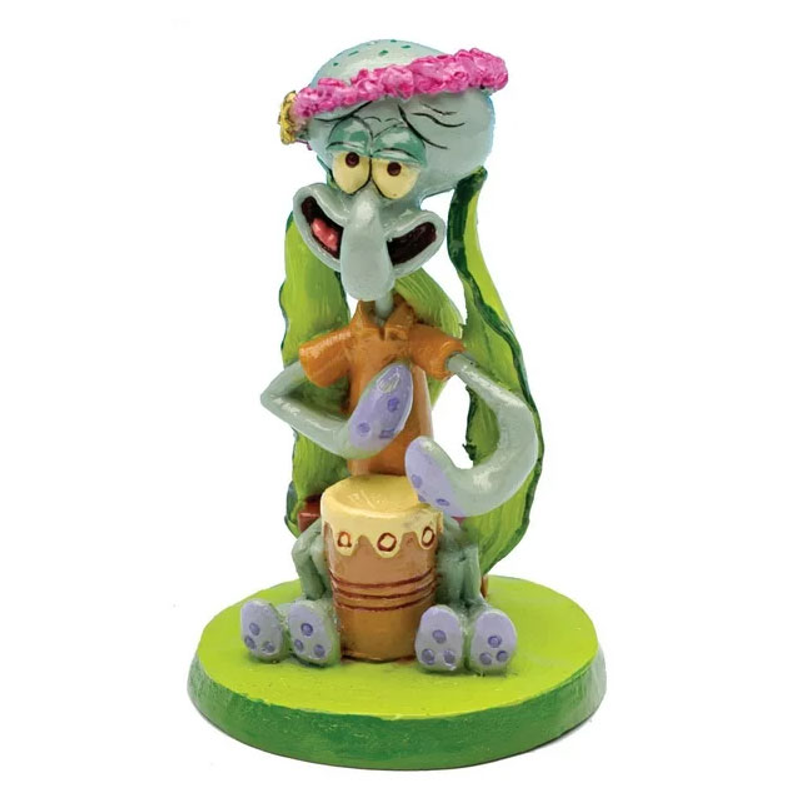 Mini Squidward Aquarium Ornament