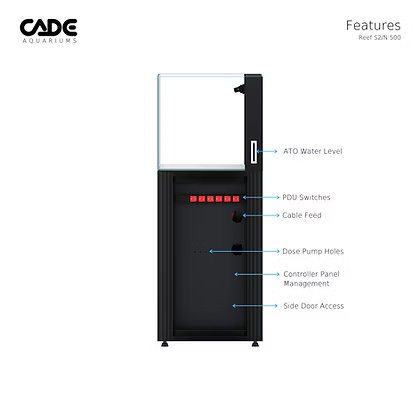 CADE Reef S2/N 500 Aquarium (146L)